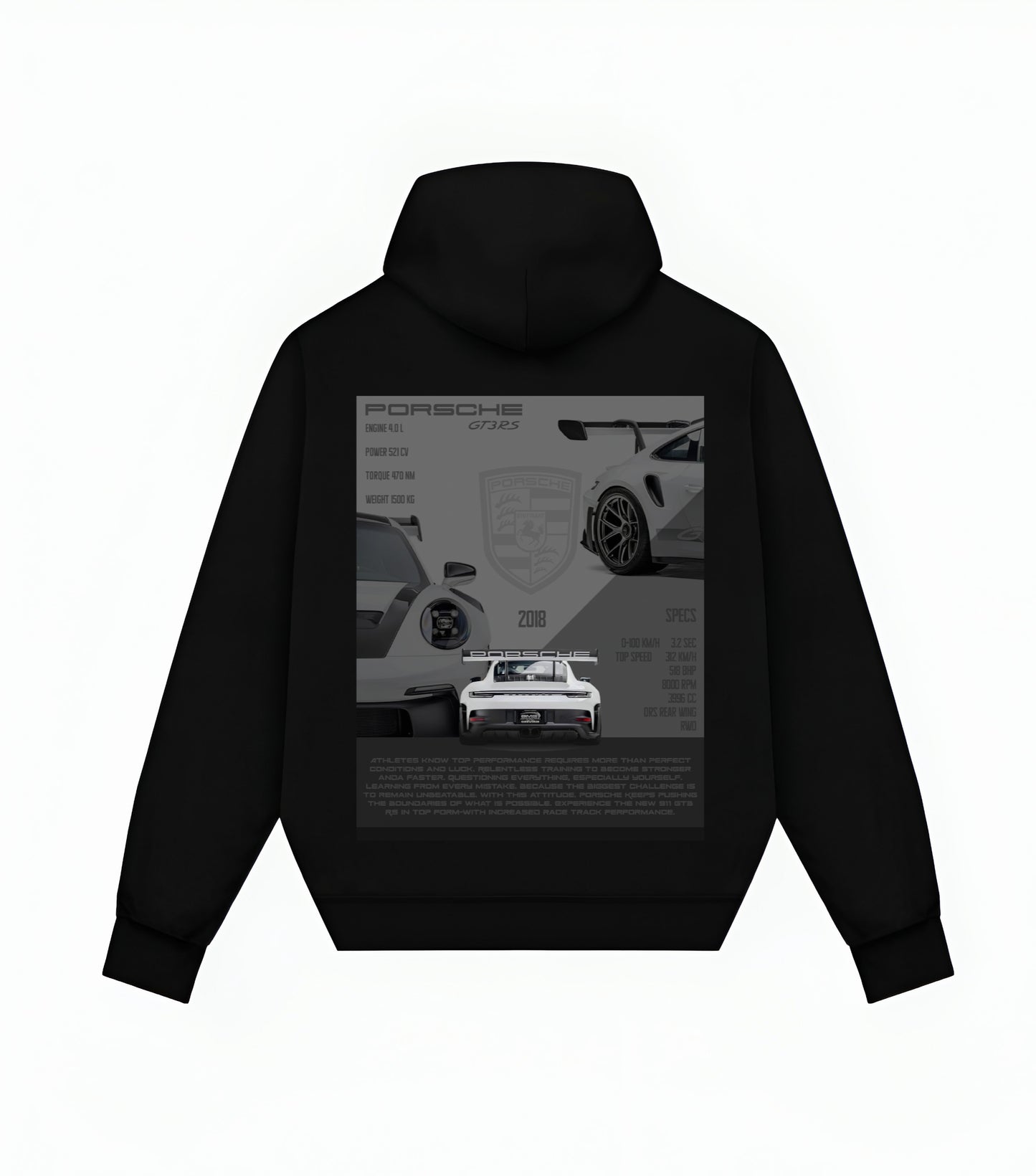 VESTVINE PORSCHE 911 - IXP OVERSIZED HOODIE |