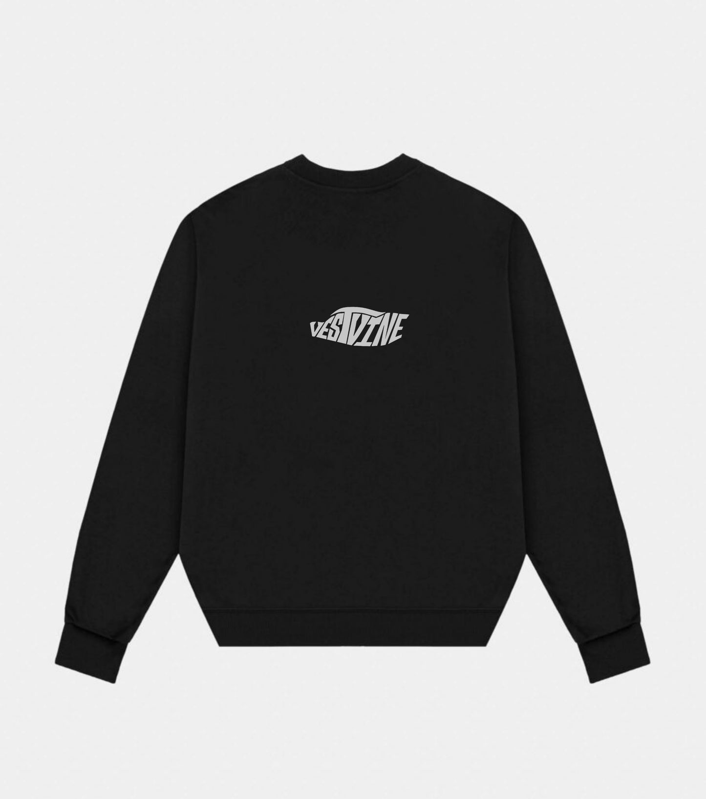 VESTVINE MERCEDES - BENZ CLK GTR BLACK OVERSIZED SWEATSHIRT