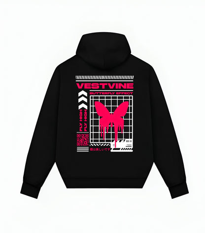 TYPSY BUTTERFLY OVERSIZED HOODIE BY VESTVINE