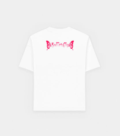 VESTVINE ARTSY BUTTERFLY OVERSIZED T - SHIRT